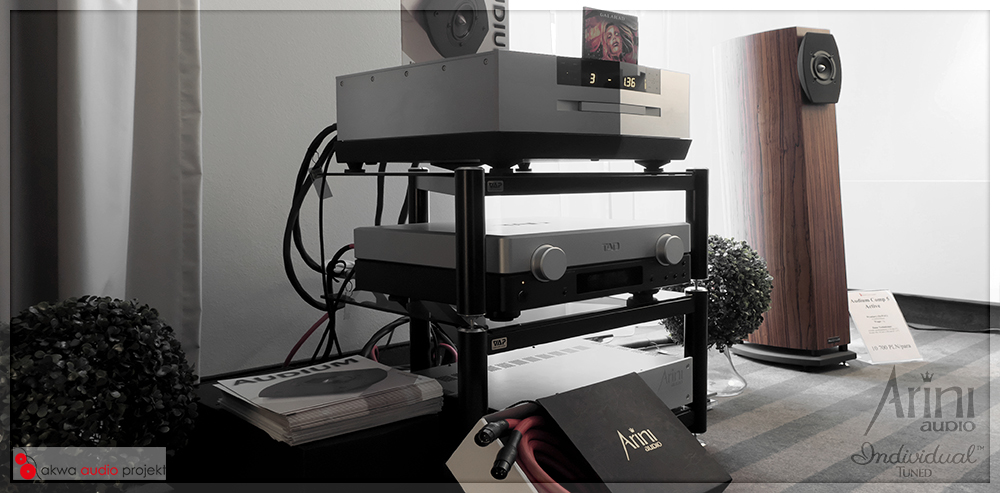 Aktywne szerokopasmowe zestawy głośnikowe, elektronika TAD, kable z serii Idividual