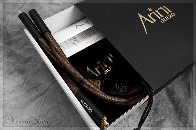 Interkonekt RCA ze srebra i złota AcousticStarr